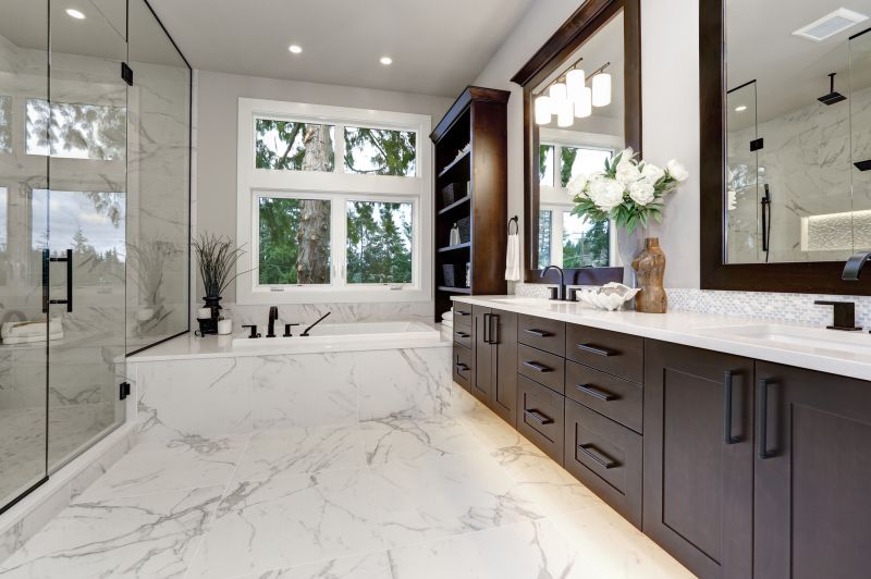 Spacious Master Bathrooms