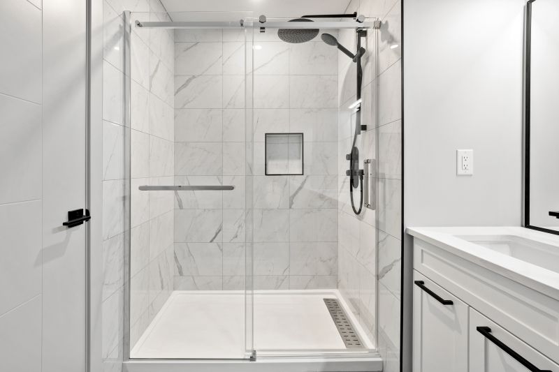 Elegant Tile Shower Design